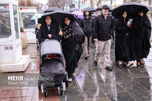 راهپیمایی ۲۲ بهمن در سنندج