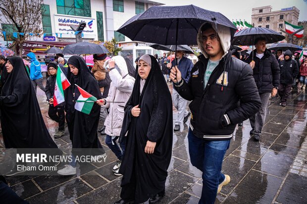 راهپیمایی ۲۲ بهمن در سنندج