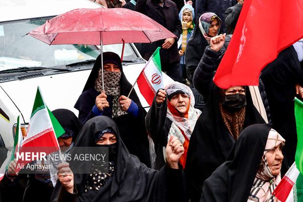 راهپیمایی ۲۲ بهمن در ارومیه