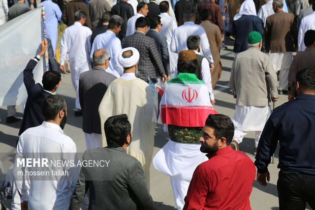 راهپیمایی 22 بهمن 1404 در ایرانشهر