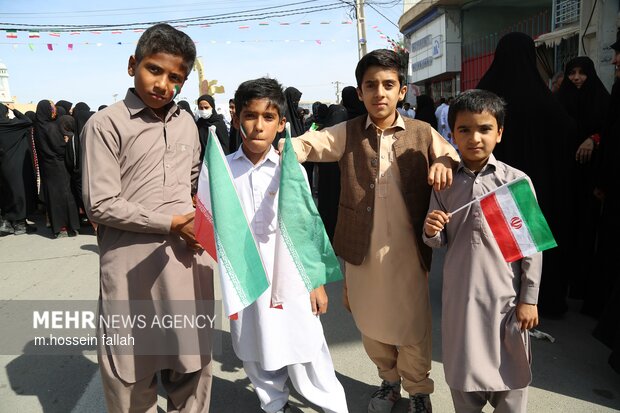 راهپیمایی 22 بهمن 1404 در ایرانشهر