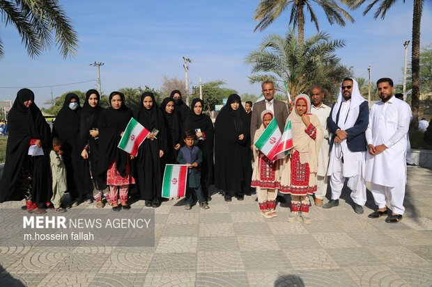 راهپیمایی 22 بهمن 1404 در ایرانشهر