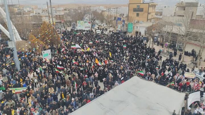 «۲۲بهمن» قرار سالانه ملت؛ لرستان خروشید و جاری شد