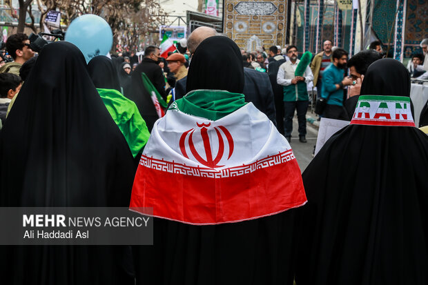 راهپیمایی ۲۲ بهمن در تهران