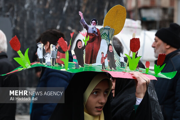 راهپیمایی ۲۲ بهمن در تهران