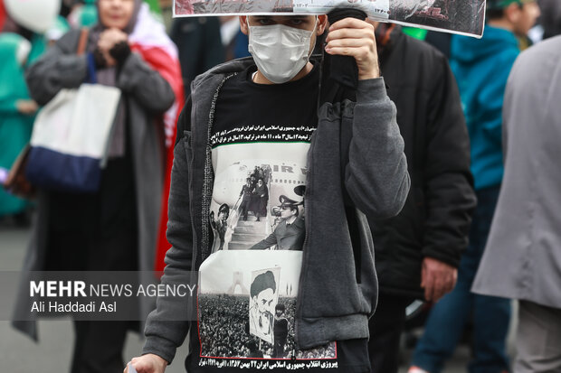 راهپیمایی ۲۲ بهمن در تهران