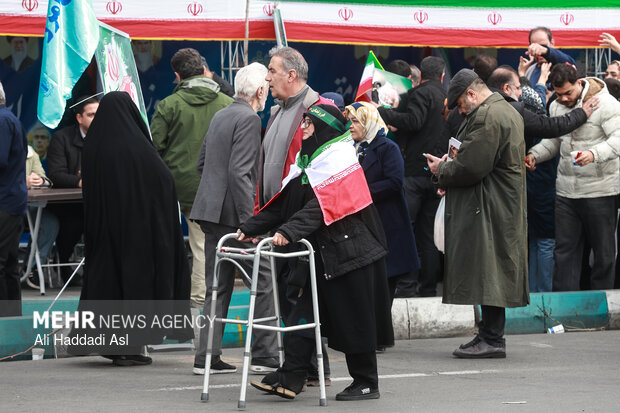 راهپیمایی ۲۲ بهمن در تهران