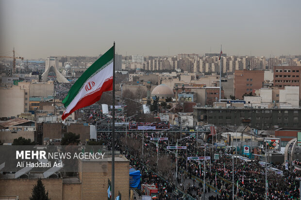 راهپیمایی ۲۲ بهمن در تهران