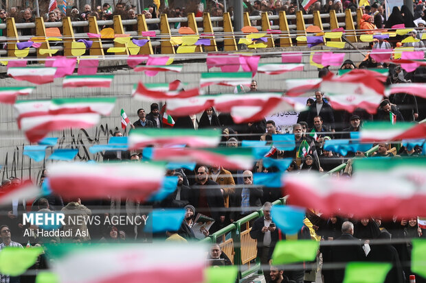 راهپیمایی ۲۲ بهمن در تهران