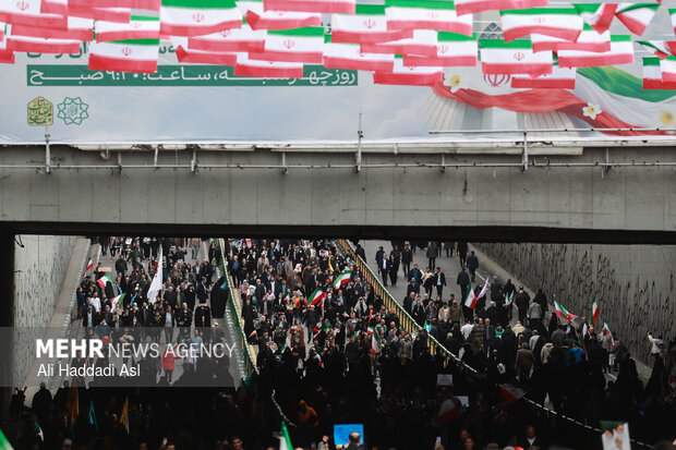 راهپیمایی ۲۲ بهمن در تهران