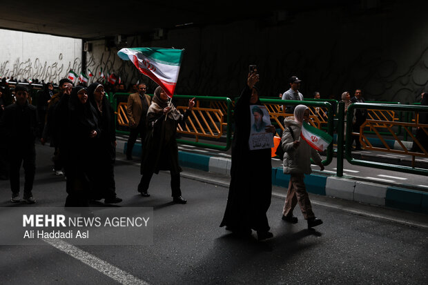 راهپیمایی ۲۲ بهمن در تهران