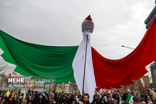 راهپیمایی ۲۲ بهمن در تهران