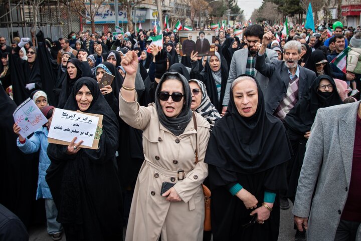 راهپیمایی ۲۲ بهمن در شاهرود