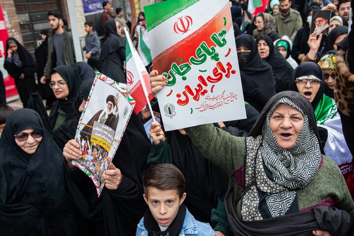 راهپیمایی ۲۲ بهمن در شاهرود