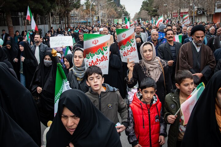 راهپیمایی ۲۲ بهمن در شاهرود