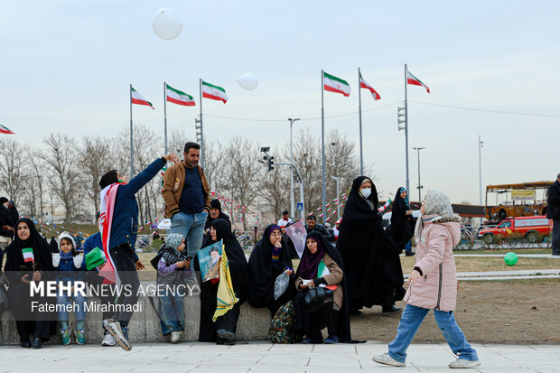 راهپیمایی ۲۲ بهمن در تهران