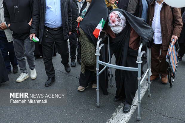 راهپیمایی ۲۲ بهمن در تهران