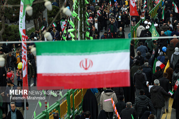 راهپیمایی ۲۲ بهمن در تهران