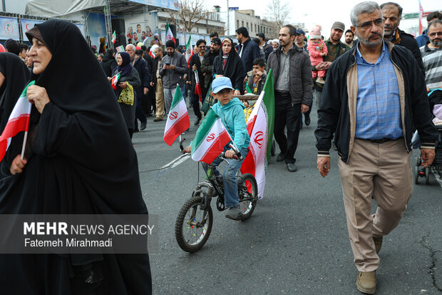 راهپیمایی ۲۲ بهمن در تهران