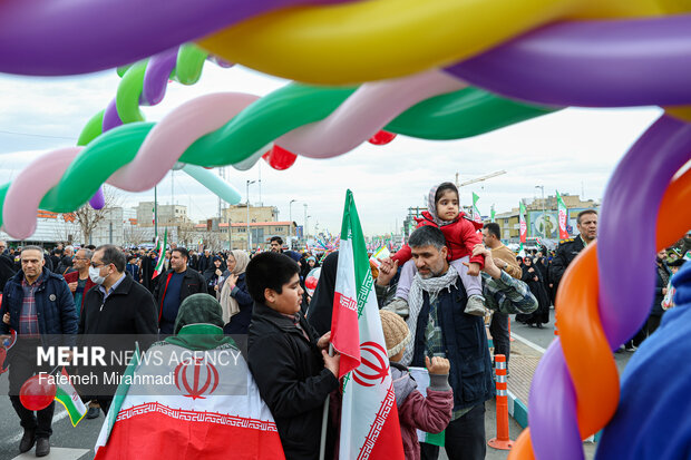راهپیمایی ۲۲ بهمن در تهران