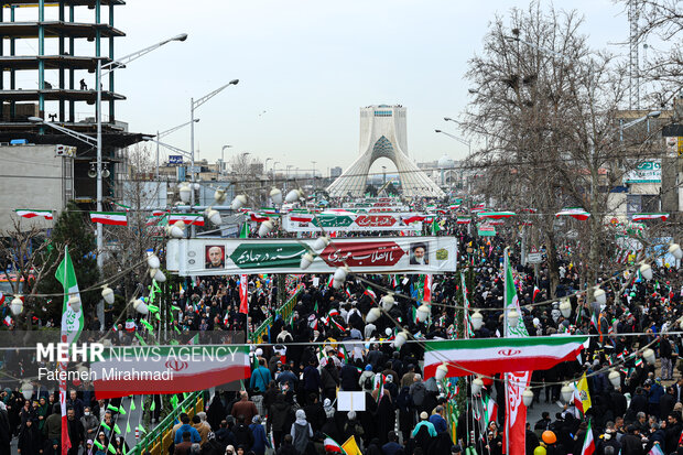 22 Bahman rallies in Tehran