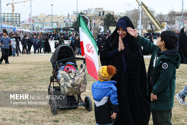 راهپیمایی ۲۲ بهمن در تهران