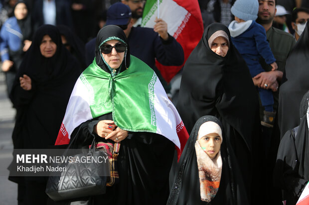 راهپیمایی ۲۲ بهمن در اصفهان