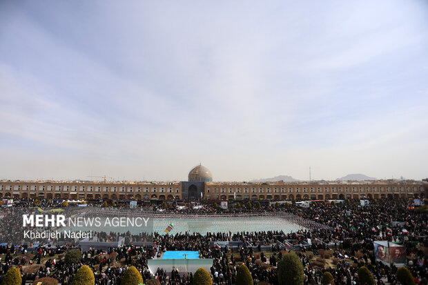 راهپیمایی ۲۲ بهمن در اصفهان