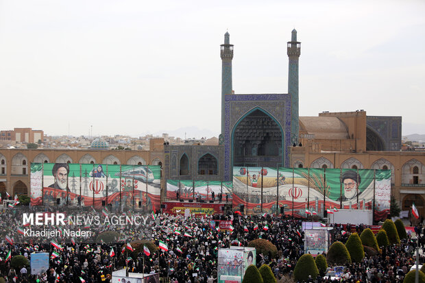 راهپیمایی ۲۲ بهمن در اصفهان
