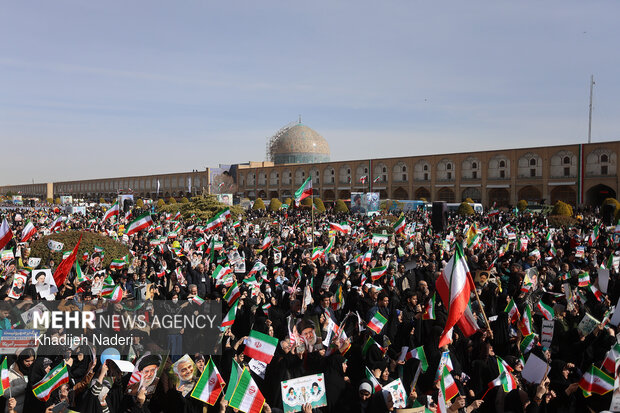 راهپیمایی ۲۲ بهمن در اصفهان