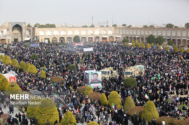 راهپیمایی ۲۲ بهمن در اصفهان
