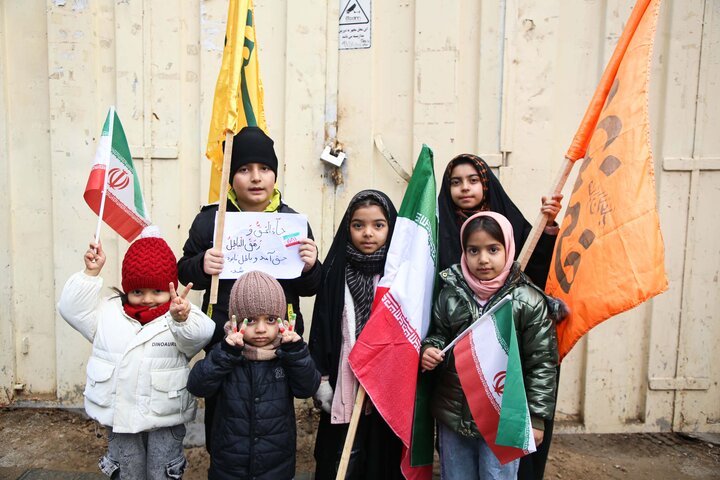 راهپیمایی 22 بهمن در بجنورد