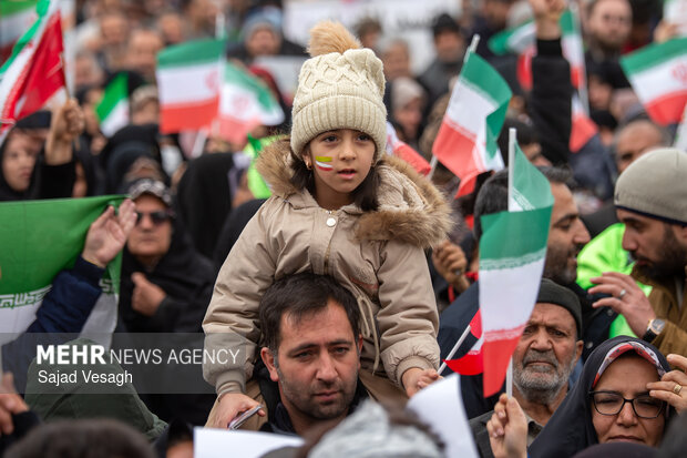 راهپیمایی ۲۲ بهمن در همدان