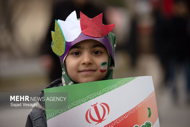 راهپیمایی ۲۲ بهمن در همدان