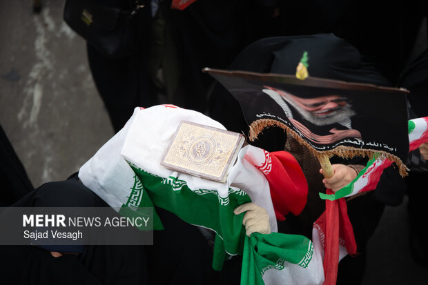 راهپیمایی ۲۲ بهمن در همدان