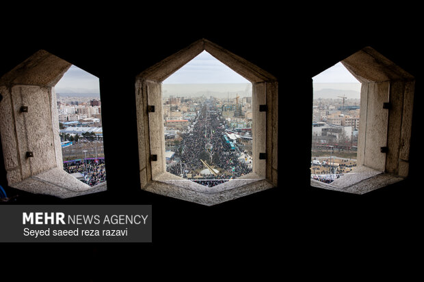 راهپیمایی ۲۲ بهمن در تهران