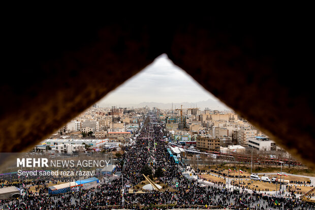 راهپیمایی ۲۲ بهمن در تهران