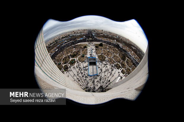 راهپیمایی ۲۲ بهمن در تهران