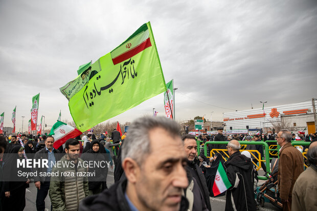 راهپیمایی ۲۲ بهمن در تهران
