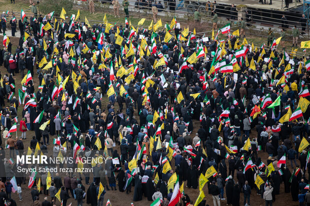 راهپیمایی ۲۲ بهمن در تهران