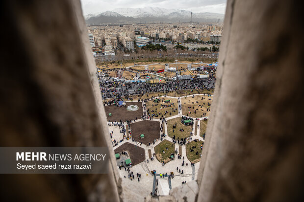 راهپیمایی ۲۲ بهمن در تهران