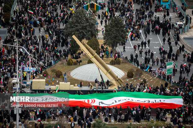 راهپیمایی ۲۲ بهمن در تهران