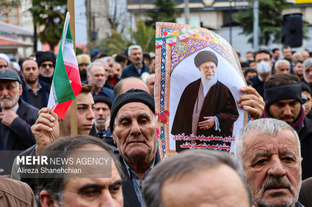 راهپیمایی ۲۲ بهمن در تالش