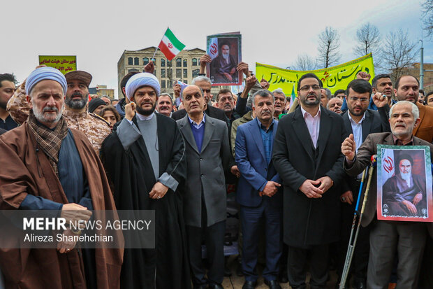 راهپیمایی ۲۲ بهمن در تالش