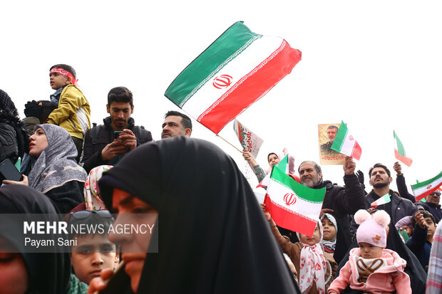 راهپیمایی ۲۲ بهمن در تهران