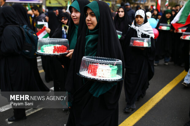 راهپیمایی ۲۲ بهمن در تهران