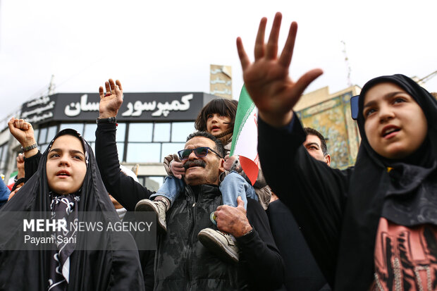 راهپیمایی ۲۲ بهمن در تهران