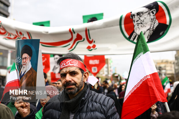 راهپیمایی ۲۲ بهمن در تهران