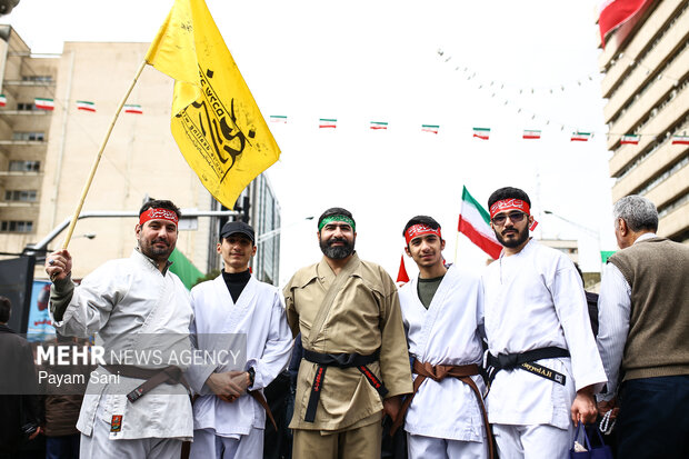 راهپیمایی ۲۲ بهمن در تهران