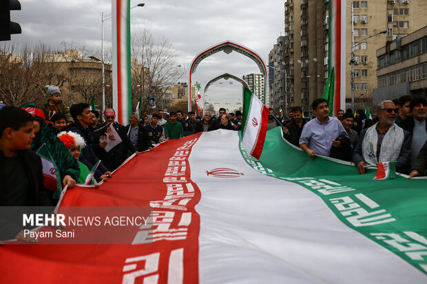 راهپیمایی ۲۲ بهمن در تهران